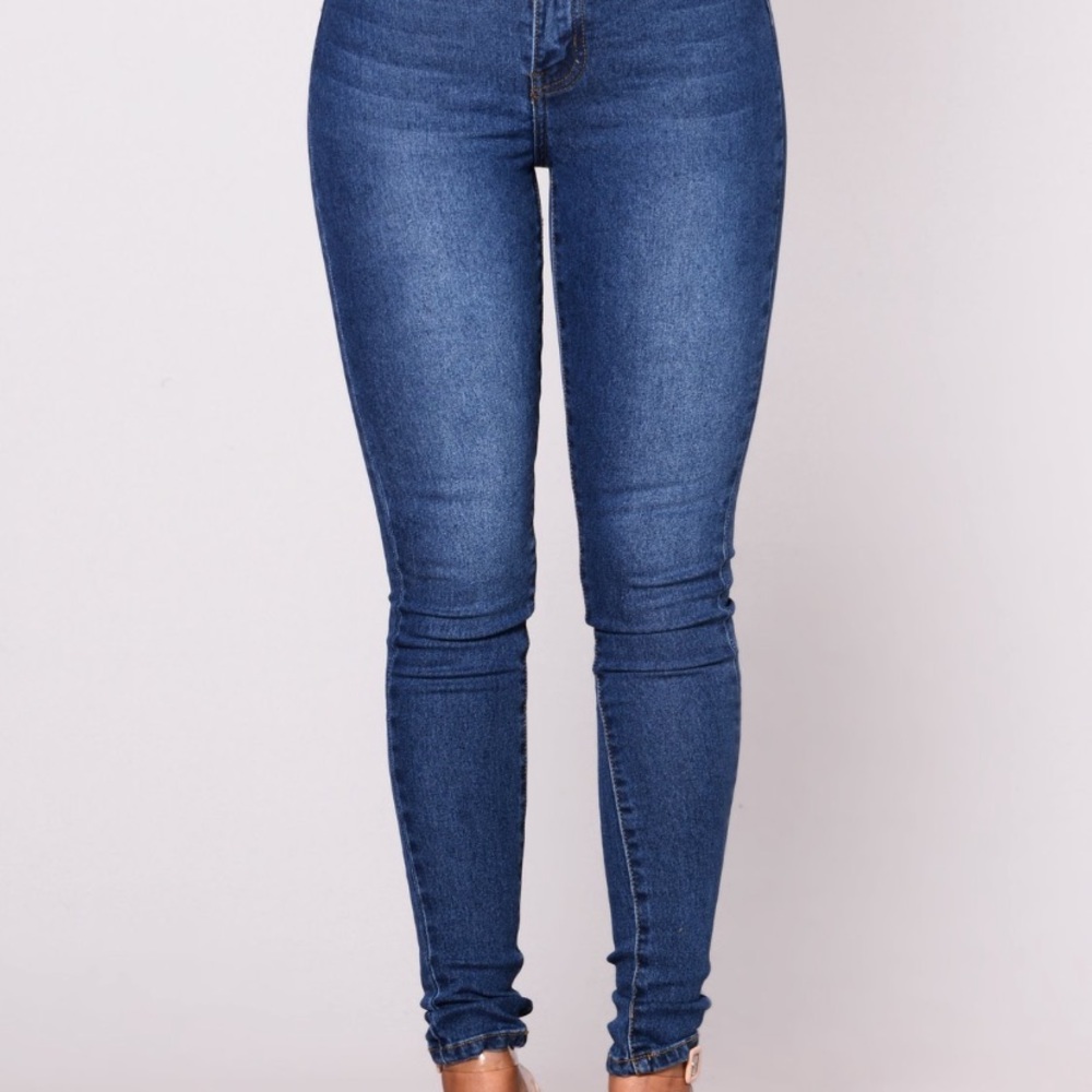 Fashionnova high rise Jeans - medium blue wash